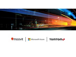 Drive, Park, Ride: Moovit and TomTom Align With Microsoft to Introduce World's First Truly Comprehensive Multi-Modal Trip Planner