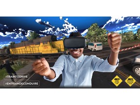 New VR-based driver-training program allows you to get behind the "wheel" to test your rail-safety knowledge