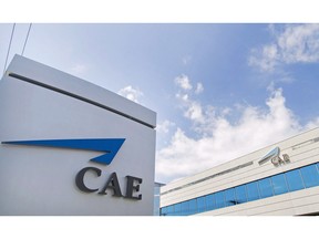 CAE corporate headquarters are shown in Montreal, Wednesday, August 10, 2016.