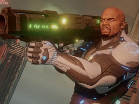 The city players explore in Crackdown 3 is preposterously architected, a ramshackle collection of oddly scaled futuristic freeways, towers, and plazas that hardly make sense even by video game standards.
