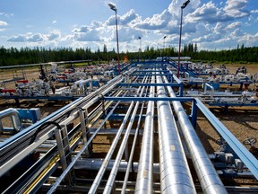 Devon Energy Corp.'s Jackfish Projects processing plant near Conklin, Alberta.