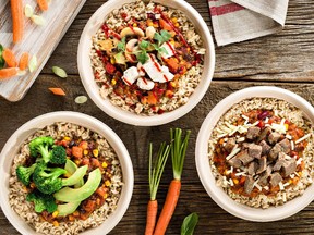 Freshii says its prepared meals will be in 100 Walmart Canada stores by the end of April as well as online.