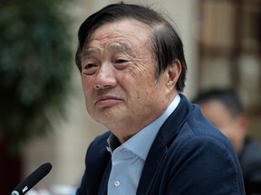 Huawei founder Ren Zhengfei says his daughter’s arrest was ‘politically motivated.’