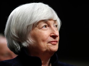 Former Federal Reserve chair Janet Yellen.
