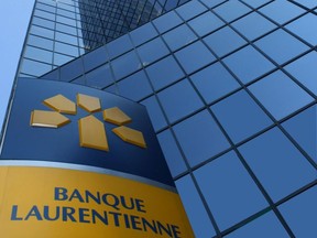 Laurentian Bank chief executive Francois Desjardins says the lender's performance during the quarter was hurt by lower capital market revenue.
