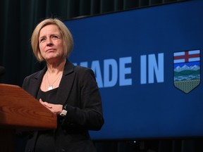 Alberta Premier Rachel Notley. Alberta's oil  curtailment, announced in early December, were designed to ease a glut caused by a shortage of pipeline space.