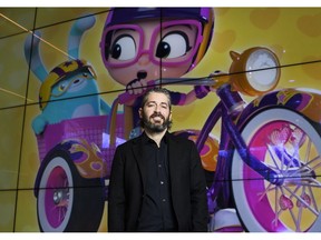 Ronnen Harary, co-founder and co-CEO of the Spin Master toy and entertainment company, poses for a photograph at their office in Toronto on Tuesday, January 29, 2019.