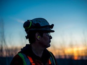 A worker at a small drill site in Cobalt, Ontario. The Fraser Institute’s yearly survey of mining companies showed Ontario had fallen from the seventh most attractive destination worldwide to 20th place.