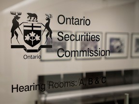 Ontario Securities Commission offices in Toronto.