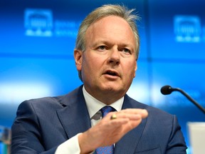 Bank of Canada governor Stephen Poloz.