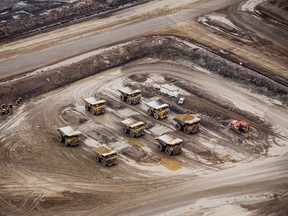 Heavy haulers at Suncor Energy's Millennium mine.