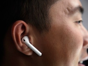 Apple has released an updated version of its AirPods headphones.