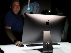 An Apple iMac Pro in 2017.