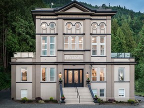 Bidding opens Tuesday on the 12-bedroom, 10-bath restored train power station listed as the "Sumas Powerhouse," which was previously listed for $5 million.