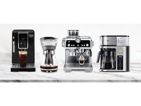 De'Longhi Dinamica Fully Automatic Coffee Machine, De'Longhi 3 in 1 Specialty Brewer, De'Longhi La Specialista, Braun MultiServe