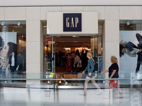 Gap says the majority of its store closures will be in North America.