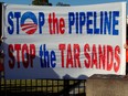 A protest in Washington against Canada's oilsands.