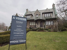 Sotheby's International Realty Canada says luxury home sales fell in three of Canada's major cities over the first couple months of the year, but rose in Montreal, which is set to break records in 2019.