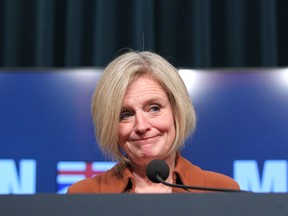 Alberta Premier Rachel Notley.