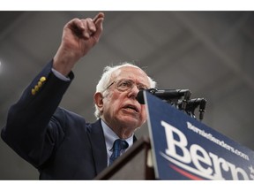 Bernie Sanders addresses a rally in North Charleston, S.C., Thursday, March 14, 2019. South Carolina gave Bernie Sanders the cold shoulder in 2016. Four years and several visits later, Sanders hopes the state is ready to warm to him.