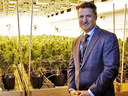 Tilray chief executive Brendan Kennedy at the company's head office in Nanaimo, B.C.