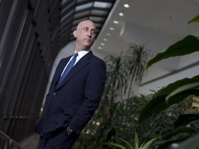Jonathan Goodman, chief executive officer of Knight Therapeutics Inc., stands for a photograph at the company's office in Montreal, Quebec, Canada, on Wednesday, July 19, 2017.