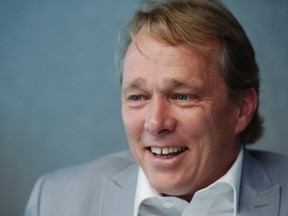 Bruce Linton, chief executive officer of Canopy Growth Corp.