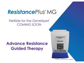 ResistancePlus MG will be the first assay available through the Cepheid FleXible for GeneXpert program.