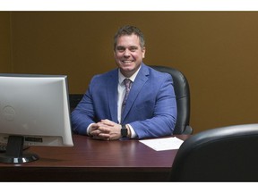 Dan Caird of Dominion Lending Centres is shown in Toronto on Monday, April 22, 2019. The self-employed are among the growing number of Canadians turning to private lenders in order to obtain a mortgage.