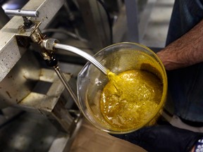 CBD extraction using CO2 at a facility in Oregon.