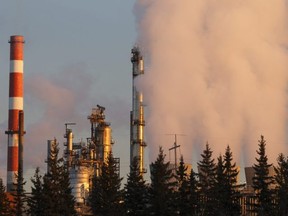 The Imperial Oil Strathcona Refinery in Edmonton.