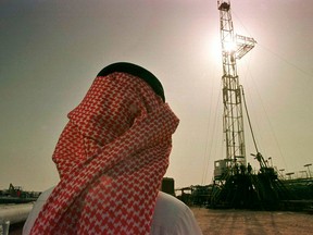 An oil field in Saudi Arabia. The Saudis say some of its reserves — about a fifth of the total — have been drilled so systematically over nearly a century that more than 40 per cent of their oil has been already extracted.