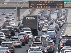 Cars and trucks back up in the GTA. The economic zone anchored by the GTA and Waterloo, base for half of the country’s manufacturing, is currently choked by gridlock.