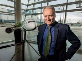 WestJet's chief executive Ed Sims: “I want to see us have as high brand recognition and support in Ontario, Quebec and the Maritimes as we currently do in the west.”