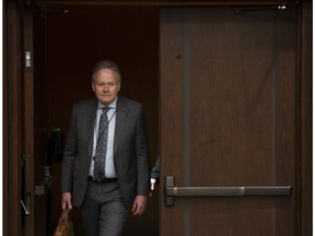 Bank of Canada Governor Stephen Poloz arrives to appear before the Standing Committee on Finance in Ottawa, Tuesday, April 30, 2019. Poloz says it's time for fresh ideas when it comes to the Canadians' mortgage options.