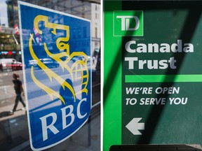 Royal Bank of Canada and Toronto-Dominion Bank both announced results for the three months ended April 30 on Thursday, with the lenders reporting profits of $3.23 billion and $3.17 billion, respectively, up six per cent and nine per cent compared with the same quarter last year.