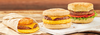 Tim Hortons’ breakfast sandwiches with Beyond Meat.