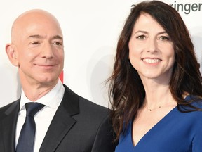 Jeff and MacKenzie Bezos