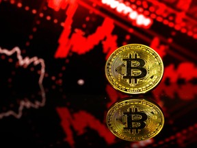 Bitcoin fell on Tuesday for the first time in four days, as many investors braced themselves for a new potential bout of turbulence.