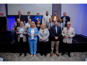 The 2018 C.H. Robinson Contract Carrier of the Year award winners were recognized at an awards program on Tuesday, April 30, 2019.