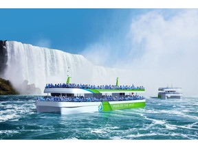 Maid of the Mist new passenger vessels sailing on pure electric power, enabled by ABB's technology