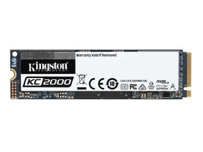 Kingston Introduces Next-Gen KC2000 NVMe PCIe SSD