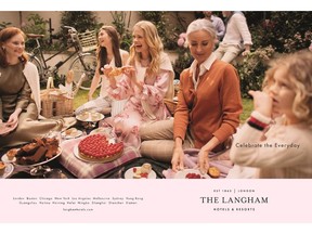 The Langham Hotels & Resorts launches New Global Brand Campaign: "Celebrate The Everyday"