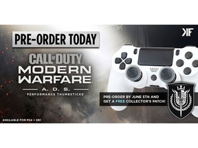 Go to KontrolFreek.com to order your Call of Duty®: Modern Warfare® - A.D.S. Performance Thumbstick®