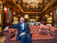 Conrad Black in his Toronto home.