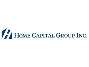Home Capital Group Inc. logo is seen in this undated handout photo.