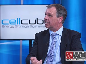 CellCube CEO, Stefan Schauss, discusses the company’s impressive battery technology on Market One Minute.