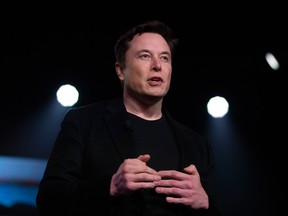 Elon Musk is now ranked No. 46 on the Bloomberg Billionaires Index with a net worth of US$19.7 billion, down from 29th at the start of the year.