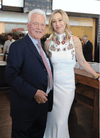 Frank Stronach and Belinda Stronach at the 2017 Pegasus World Cup Invitational at Gulfstream Park in Hallandale Beach, Fla.