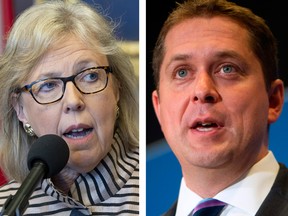 Both Green party Leader Elizabeth May and Conservative leader Andrew Scheer want Canada off foreign oil.